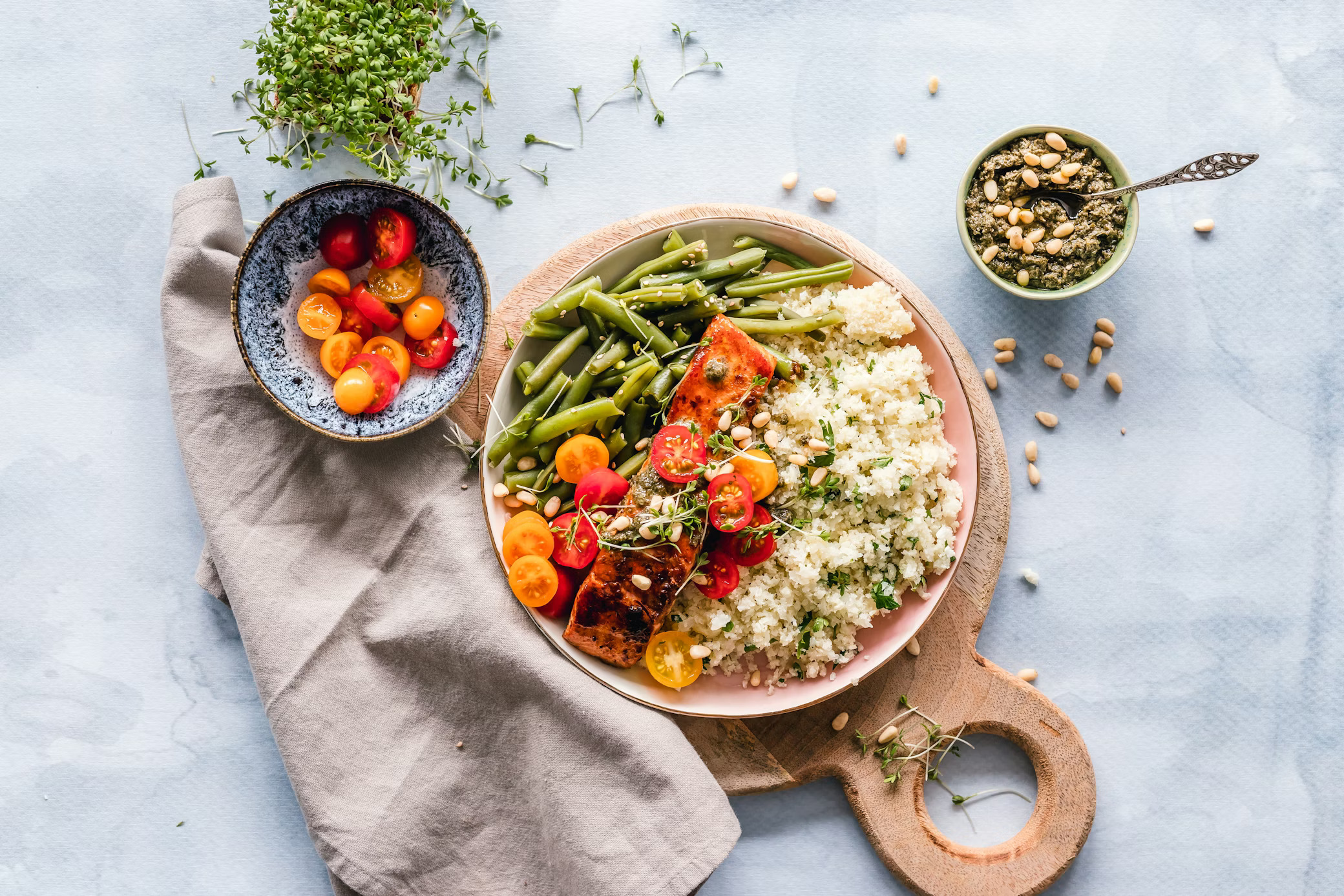 Gourmet Keto Salmon Bowl